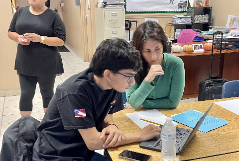 TIA students engaged in college preparation