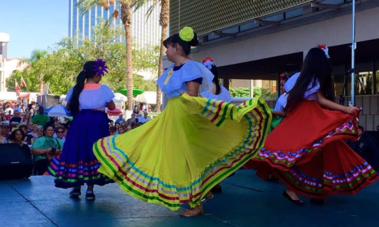 TIA students celebrating cultures from around the world