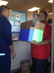 school with a heart annual food drive