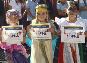 costume parade at TIA