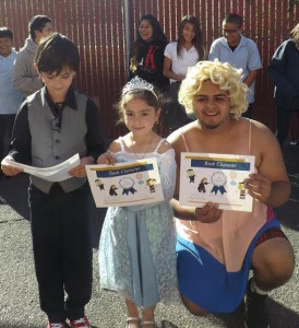 costume parade at TIA