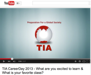 2013 TIA Career Day video